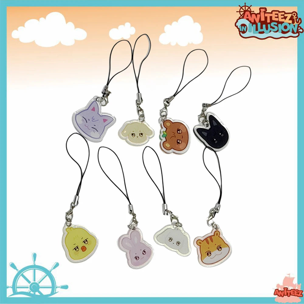 KPOP Phone Accessories Keychain